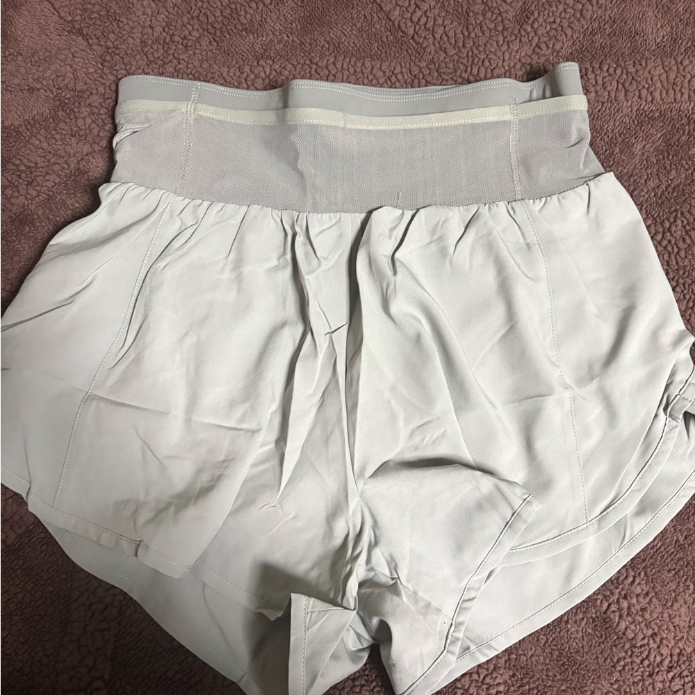 Light Gray Women's Athletic Shorts